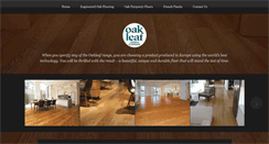 Desktop Screenshot of oakleaf.com.au